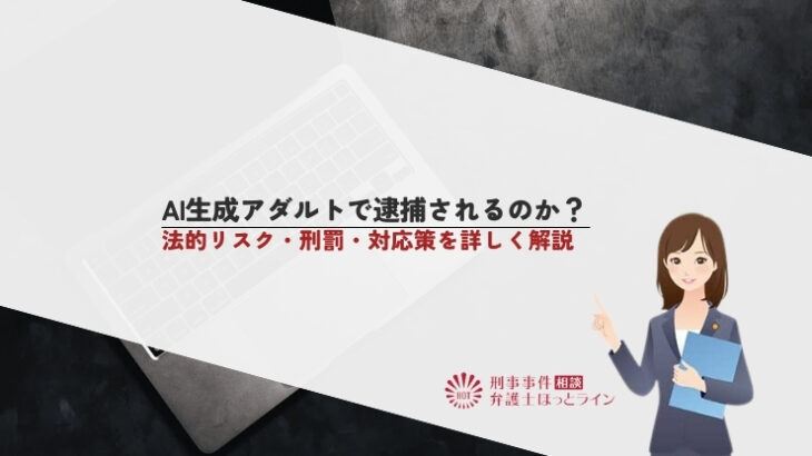AI生成アダルトで逮捕されるのか？法的リスク・刑罰・対応策を詳しく解説